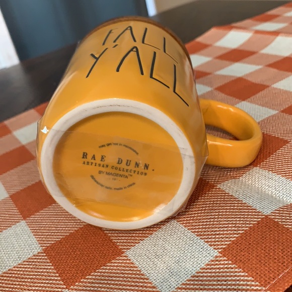 Rae Dunn ‘fall y’all’ mug with topper - Picture 2 of 4